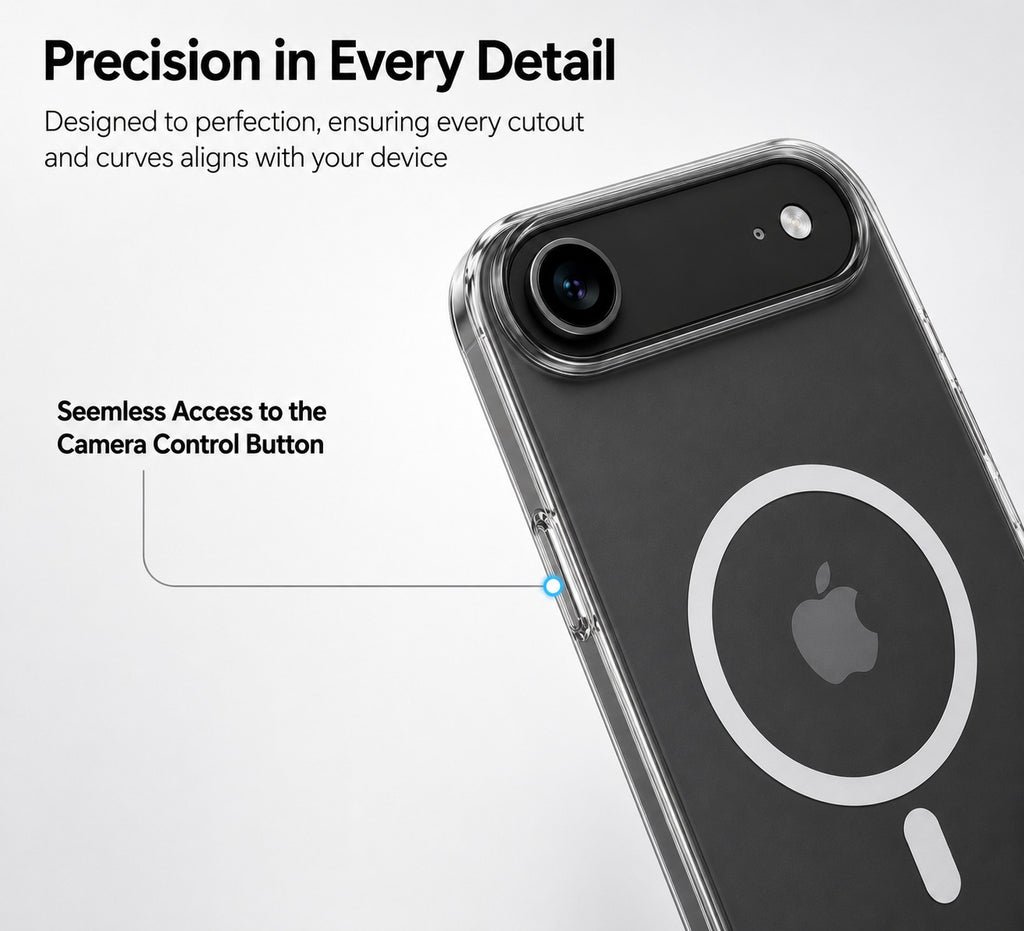 Anti-Yellow MagSafe Clear Case for iPhone 17 Air
