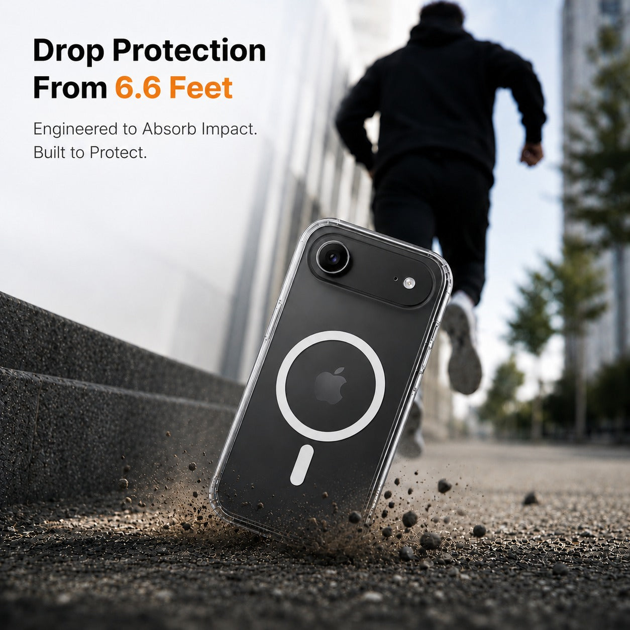 Anti-Yellow MagSafe Clear Case for iPhone 17 Air
