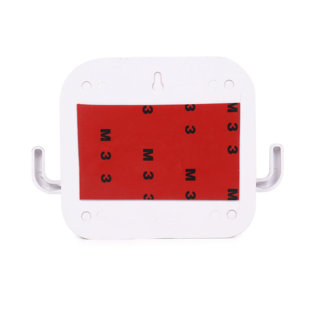 RAXZO Wall Mount Phone Holder with Dual Hooks – Mobile Charging Stand