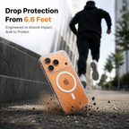 Anti-Yellow MagSafe Clear Case for iPhone 17 Pro