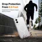 Anti-Yellow MagSafe Clear Case for Samsung S25 Edge