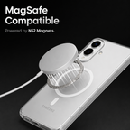 Anti-Yellow MagSafe Clear Case for Samsung S25 Edge