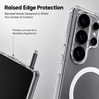 Anti-Yellow MagSafe Clear Case for Samsung S26 Ultra