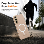 Anti-Yellow Magsafe Clear Case for Samsung S22+