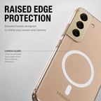 Anti-Yellow Magsafe Clear Case for Samsung S22+