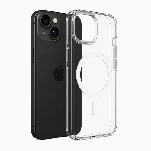 Anti-Yellow MagSafe Clear Case for iPhone 13