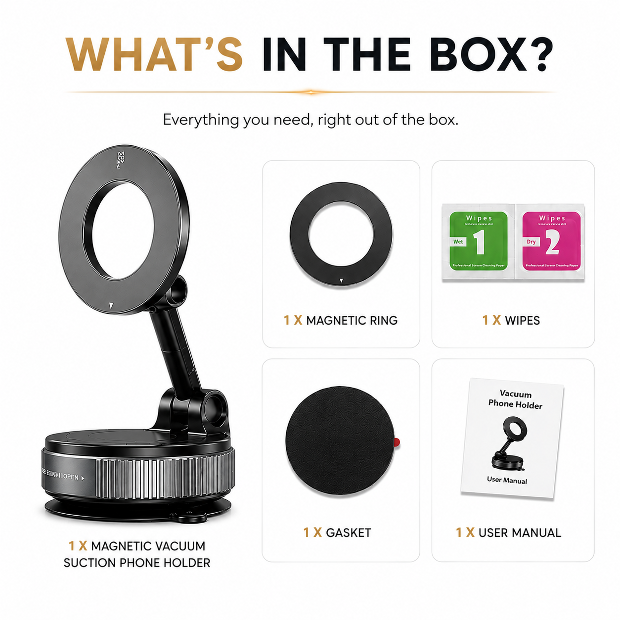 360° MagPro Magnetic Car Mount