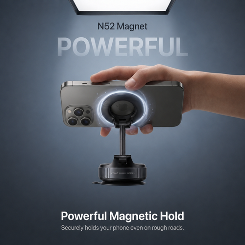 360° MagPro Magnetic Suction Mount- By RAXZO