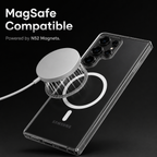 Anti-Yellow Magsafe Clear Case for Samsung S24 Ultra