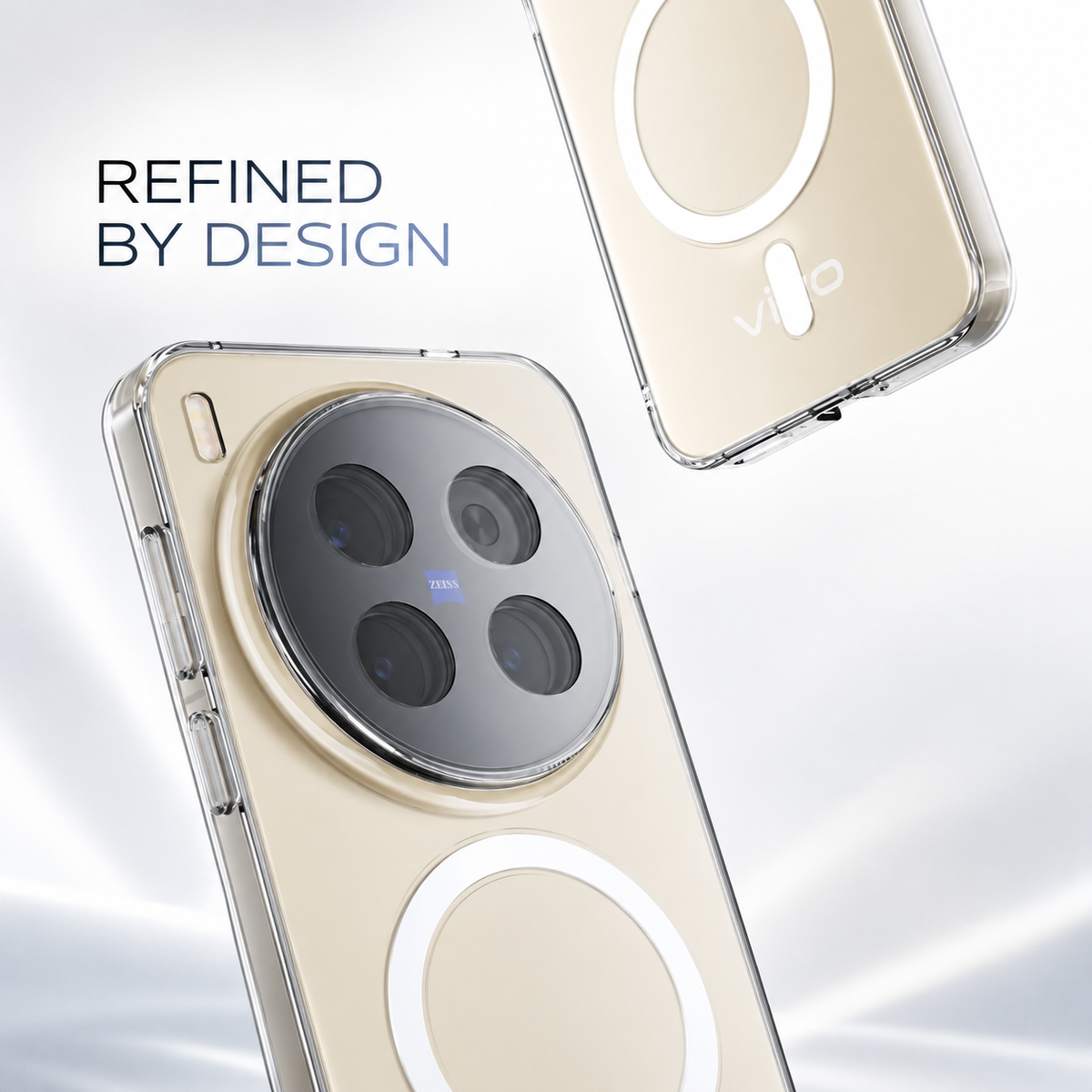 Anti-Yellow MagSafe Clear Case for VIVO X300 Pro