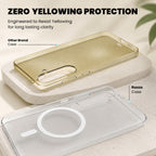 Anti-Yellow Magsafe Clear Case for Samsung S24