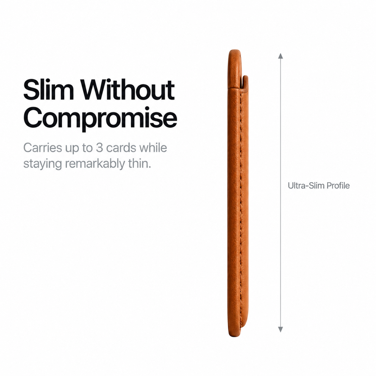 Leather MagSafe Wallet for iPhone